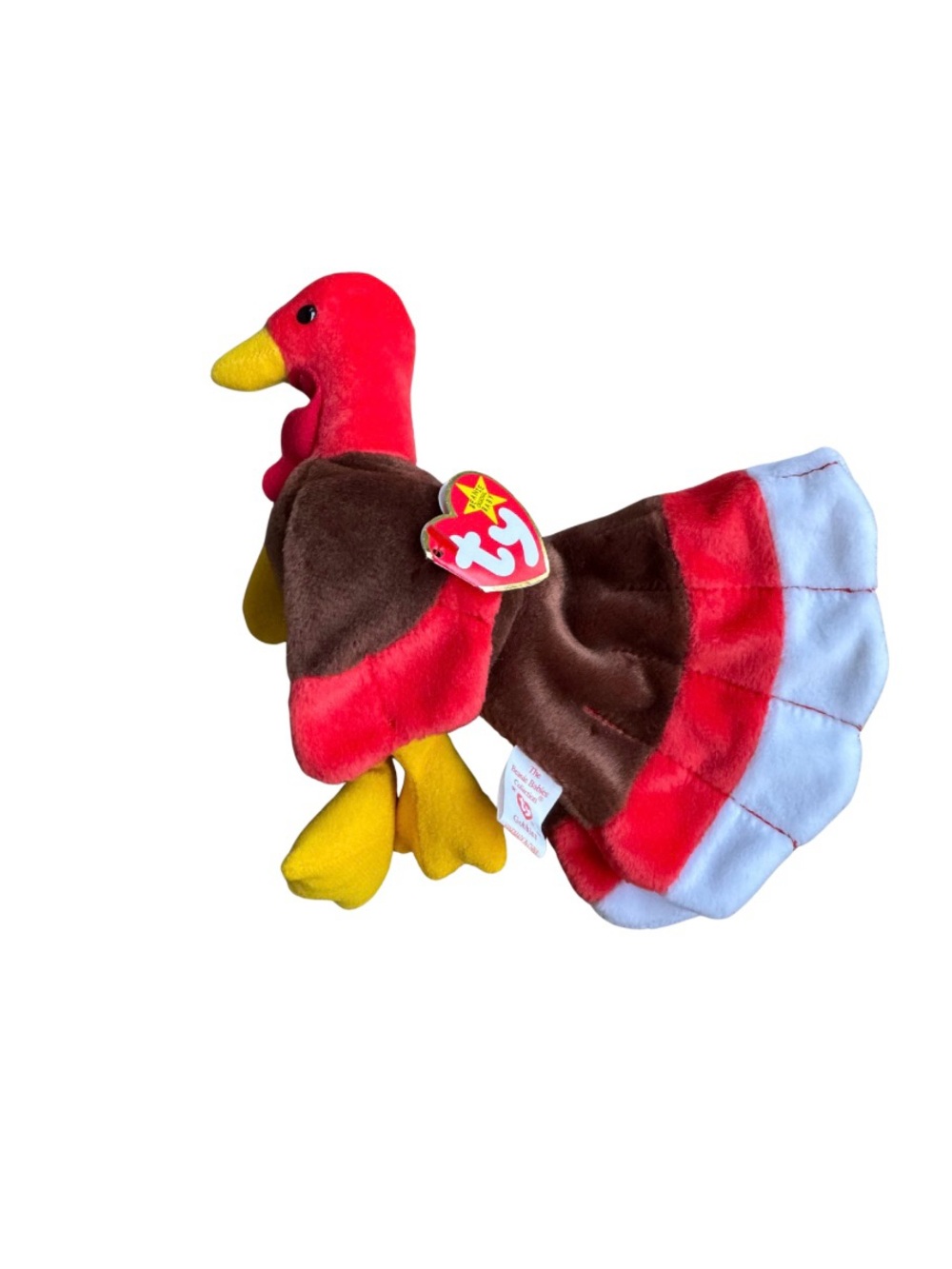 Ty Gobbles Beanie Baby Turkey 1996 NWT 💜 BOGO